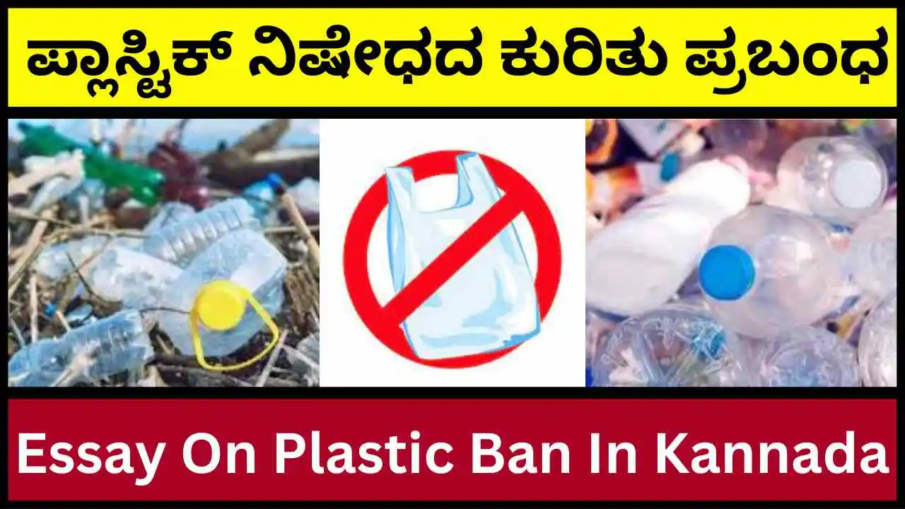 ಪ್ಲಾಸ್ಟಿಕ್‌ ನಿಷೇಧದ ಕುರಿತು ಪ್ರಬಂಧ Essay On Plastic Ban In Kannada